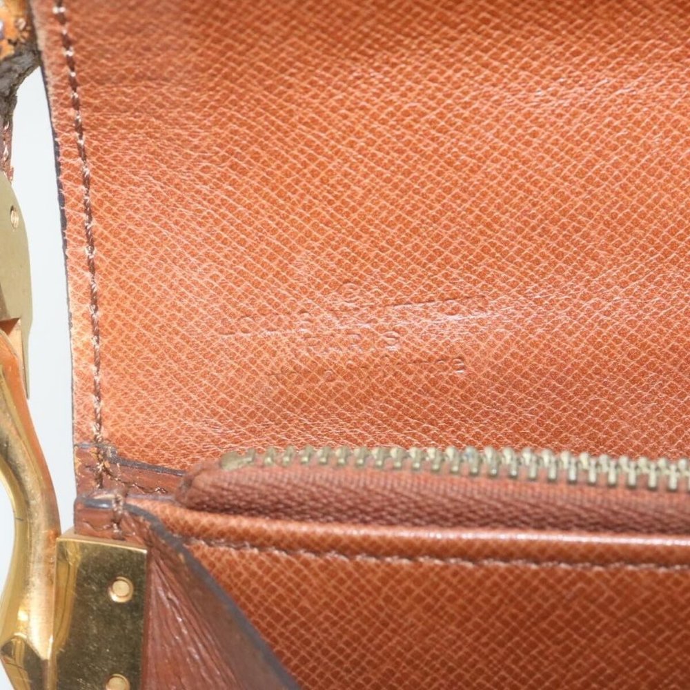 LOUIS VUITTON Monogram Sac Dauphine Shoulder Bag Vintage LV Auth - Picture 12 of 12